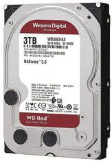 WD Red HDD disk, 3TB, 3,5, SATA3, 256MB, 5400 (WD30EFPX)