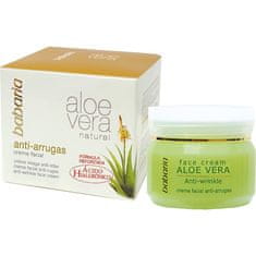 Babaria Babaria Natural Anti Wrinkle Face Cream Aloe Vera 50ml 