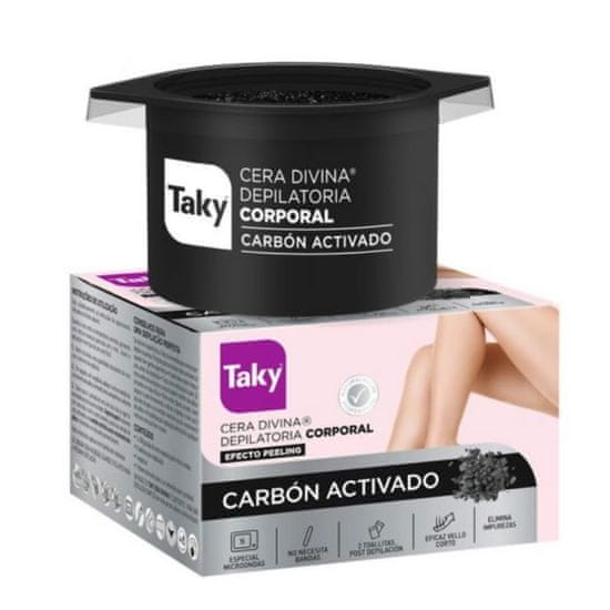 Taky Taky Cire Dépilatoire Divine Corps au Charbon Actif 300gr