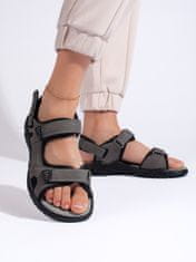 Amiatex Ženski sandal 108757, odtenki sive in srebrne, 36