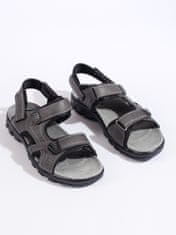 Amiatex Ženski sandal 108758, odtenki sive in srebrne, 42