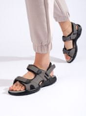 Amiatex Ženski sandal 108757, odtenki sive in srebrne, 36