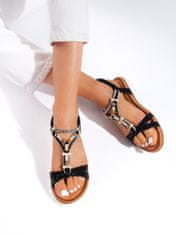 Amiatex Ženski sandal 108766, črne, 36