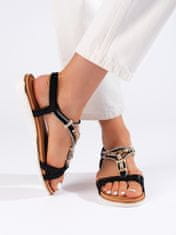 Amiatex Ženski sandal 108766, črne, 36