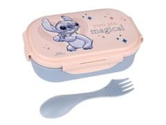 Disney Stitch Škatla za malico s priborom, lunchbox za sendviče 