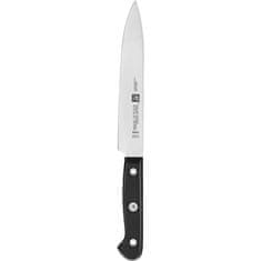Zwilling J.A.Henckel Gourmet 7 EL črni kuhinjski noži iz nerjavečega jekla v samoostrilnem bloku