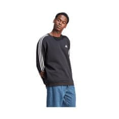 Adidas Športni pulover črna 170 - 175 cm/M Essentials Fleece 3-stripes