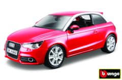 BBurago Audi A1 rdeča 1:24