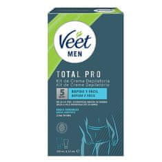 Veet Veet Men Depilatory Cream Sensitive Areas 100ml Set 2 Pieces 