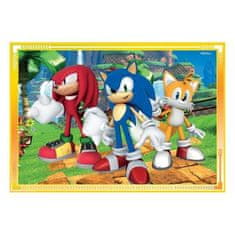 Clementoni Puzzle Sonic 4v1