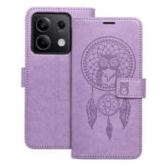 OEM MEZZO Knjižni ovitek za XIAOMI Redmi Note 13 5G dreamcatcher vijolična