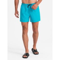 OMBRE Neonske moške plavalne hlače turkizna MDN125870 L