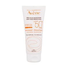 Avéne Sun Mineral Milk SPF50+ mineralni losjon za zaščito pred soncem za telo in obraz 100 ml