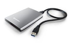 Verbatim Store 'n' Go HDD 2,5", 1TB, USB 3.0, srebrn 53071