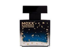 Mexx Mexx - Black & Gold Limited Edition - For Men, 30 ml 
