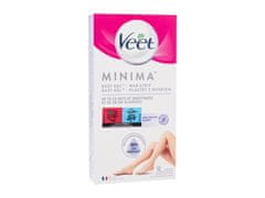 Veet Veet - Minima Easy-Gel Wax Strips Legs & Body - For Women, 12 pc 
