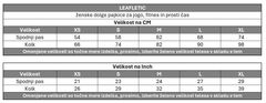 LEAFLETIC ženske dolge pajkice za jogo, fitnes in prosti čas - zračne in izjemno udobne, L