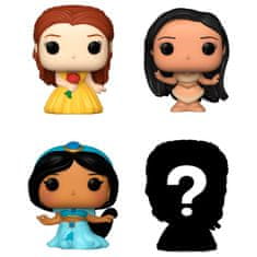 Funko Blister 4 figures Bitty POP Disney Princess Belle 