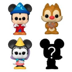 Funko Blister 4 figures Bitty POP Disney Sorcerer Mickey 