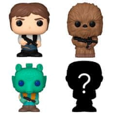 Funko Blister 4 figures Bitty POP Sar Wars Han Solo 