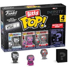 Funko Blister 4 figures Bitty POP Marvel The Infinity Saga Iron Man 