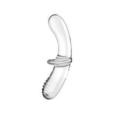 Satisfyer Dildo Satisfyer - Double Crystal, prozoren