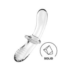 Satisfyer Dildo Satisfyer - Double Crystal, prozoren