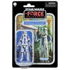 HASBRO Star Wars The Force Unleashed Stormtrooper Commander figure 9,5cm 