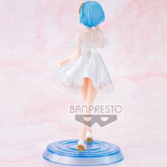 BANPRESTO Re:Zero Starting Life in Another World Serenus Couture Rem figure 20cm 