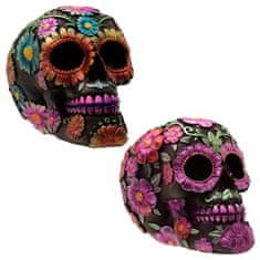 Puckator Day of the Dead Daisy and Flower Skull Decoration assorted figure 