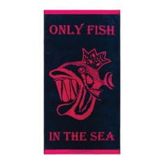 Svilanit Only Fish plažna brisača, 80 x 160 cm