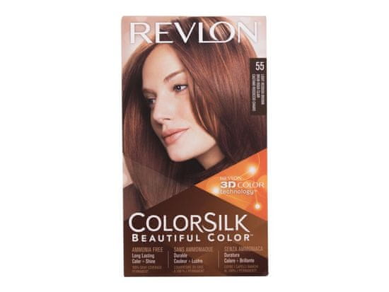 Revlon Revlon - Colorsilk Beautiful Color 55 Light Reddish Brown - For Women, 59.1 ml