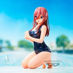 BANPRESTO The Quintessential Quintuplets Movie Celestial Vivi School Style Miku Nakano figure 12cm 