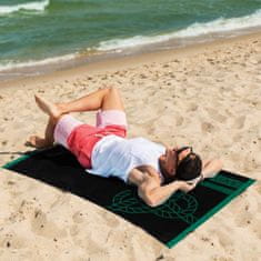 Svilanit Rope Green plažna brisača, 80 x 160 cm