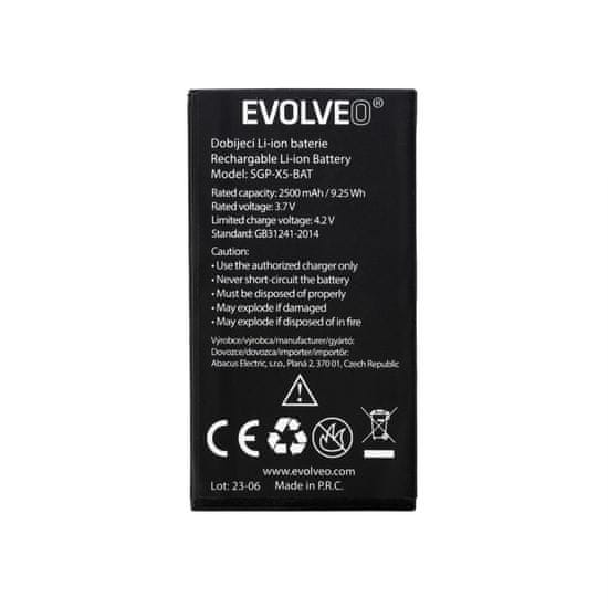 EVOLVEO originalna baterija 2500 mAh za StrongPhone X5