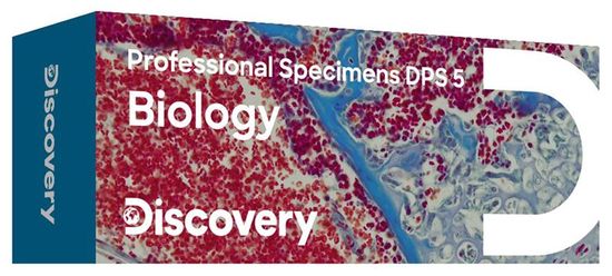 Dodatki Discovery Prof Specimens DPS 5. "BIOLOGY" - komplet pripravljenih preparatov