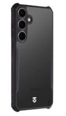 Tactical Quantum Stealth Cover za Samsung Galaxy S24+, prozoren/črn