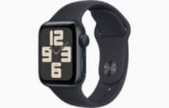 Apple Watch SE/44mm/polnoč/športni trak/polnoč/-M/L