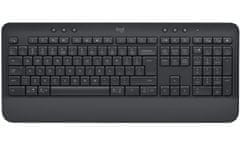 Logitech Keyboard Signature K650/ brezžična/ Bluetooth/ CZ/SK postavitev/ grafitna
