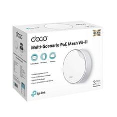 TP-Link Usmerjevalnik WiFi Deco X50-PoE(1 paket) WiFi 6, 1x 2,5GLAN, 1x GLan s PoE, 2,4/ 5GHz AX3000