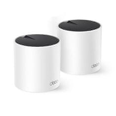 TP-Link Usmerjevalnik WiFi Deco X55(2 paketa) WiFi 6, 3x GLAN, 2,4/5GHz AX3000