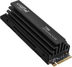 Crucial SSD 2TB T705 PCIe Gen5 NVMe M.2 SSD s hladilnikom