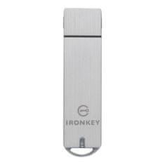 Kingston IronKey S1000 šifriran/4GB/USB 3.0/USB-A/srebrna