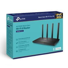 TP-Link WiFi usmerjevalnik Archer AX12 WiFi 6, AX1500, 3 x GLAN, 1x GWAN, 2,4/5GHz