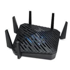 Acer Predator connect W6,usmerjevalnik WiFi 6E,802.11 a/b/g/n/ac/ax,do 7800 Mb/s,tripasovni (2,4/5/6 GHz),1xWAN 2,5 Gb/s,4xLAN 1 Gb/s,WPS