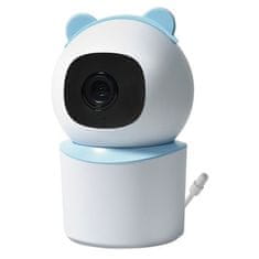 Immax NEO LITE SMART Varnostna notranja kamera BABY, 355° 50°, P/T, Wi-Fi, 4MP, modra, TUYA