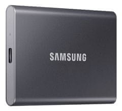 Samsung Prenosni SSD T7 1TB / USB 3.2 Gen 2 / USB-C / Zunanji / Sivi