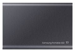 Samsung Prenosni SSD T7 1TB / USB 3.2 Gen 2 / USB-C / Zunanji / Sivi