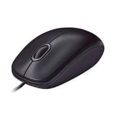 Logitech M90/Office/Optical/Wired USB/Black