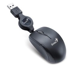 Genius Micro Traveler V2/ žični/ 1200 dpi/ USB/ črn